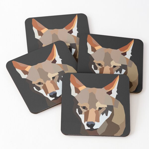 Item preview, Red Wolf Portrait designed and sold by Bug & Brush.