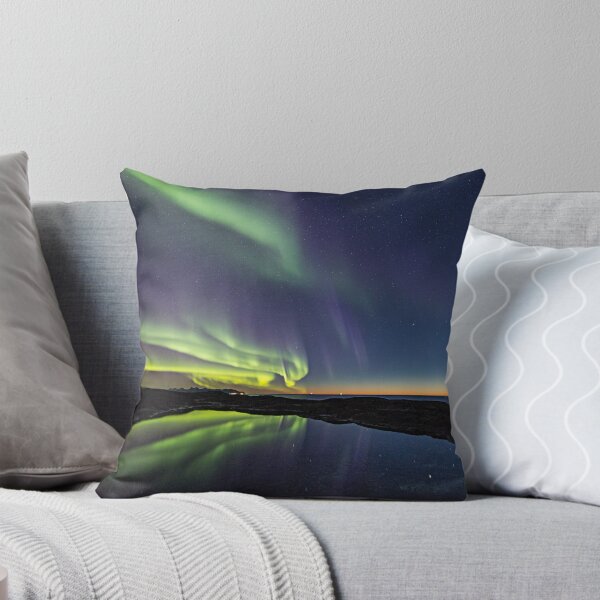 Item preview, Sunset and northern lights designed and sold by Frank Olsen.