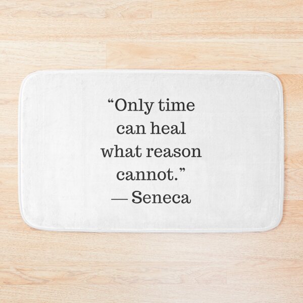 Item preview, Stoic Wisdom Quotes - Seneca - Only time can heal what reason cannot designed and sold by Inspirationmotivation.