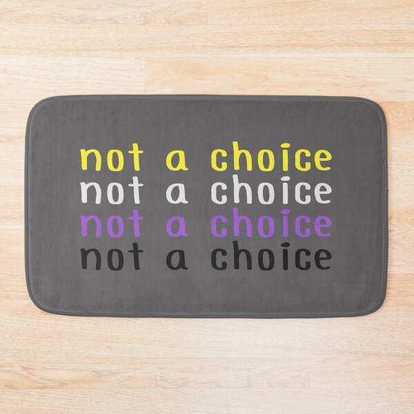 Item preview, Not a Choice - Nonbinary Pride designed and sold by vakariandesigns.