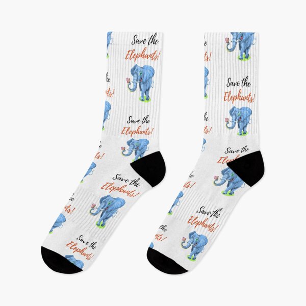 Item preview, Save The Elephants! designed and sold by PinkPandaPress.