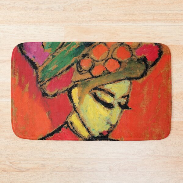 Item preview, Alexej von Jawlensky "Young Girl with a Flowered Hat" 1910 designed and sold by Alexandra Dahl.
