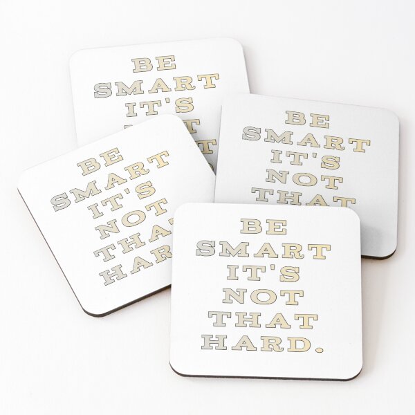 Item preview, Be smart its not that hard designed and sold by J+J Photography.
