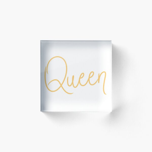 Queen cursive\