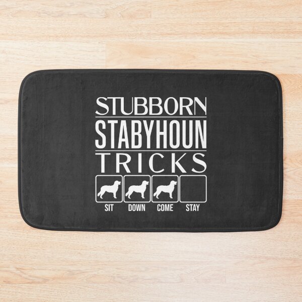 Item preview, Funny Stabyhoun Design: Stubborn Stabyhoun Tricks / Stubborn Dog Tricks, funny gift idea designed and sold by HEJAshirts.