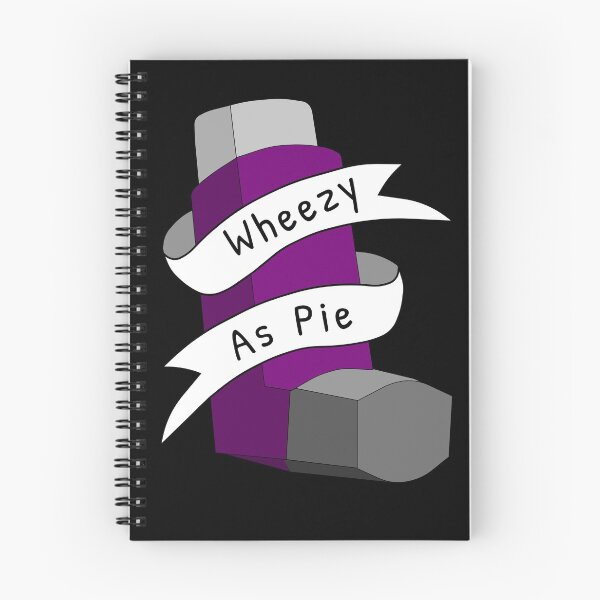Item preview, Asthma Awareness Pun Wheezy As Pie designed and sold by GregFromThePeg.
