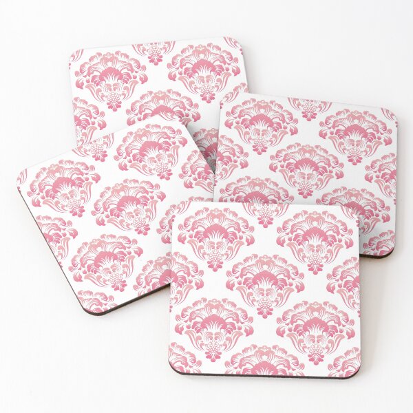 Item preview, Damask Pink designed and sold by Colourfultree INDIA.