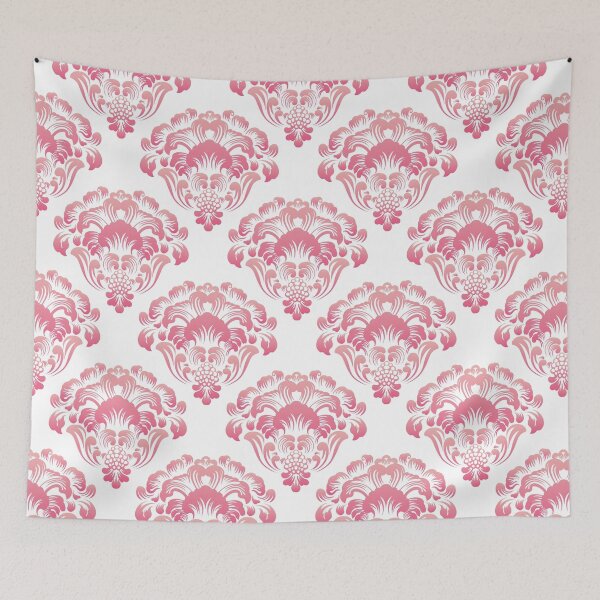 Item preview, Damask Pink designed and sold by Colourfultree INDIA.