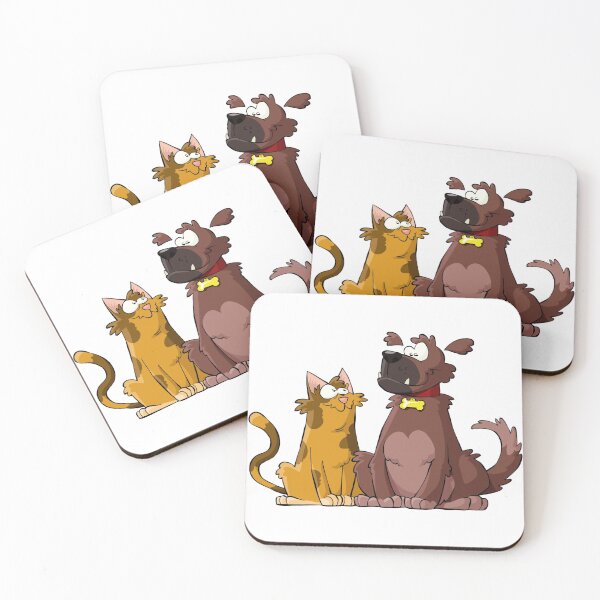 Item preview, Dog and Cat Best Friends designed and sold by Newfel Kessour.