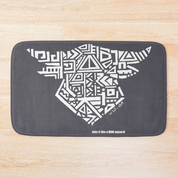 Item preview, TRI BULL SOLID White designed and sold by takeitlikeaMAN.