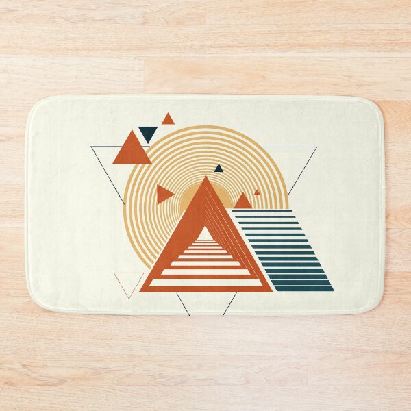 Artikelvorschau, Geometrischer Designhorizont der Berge entworfen und verkauft von Carolina Salazar.
