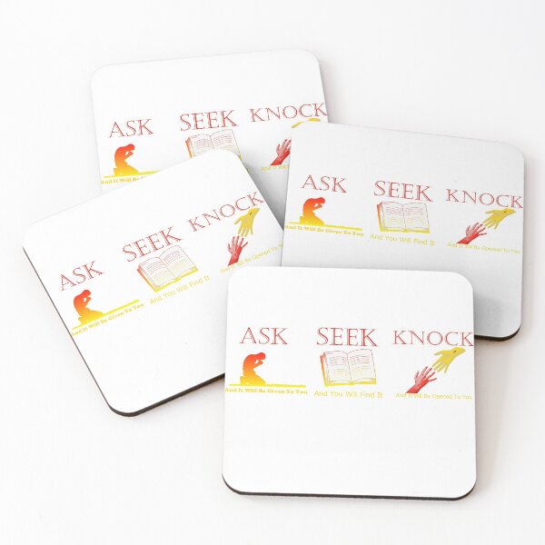 Item preview, Pregúntele a Seek Knock Mathew 7: 7 designed and sold by toddbrooney.