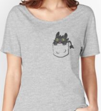 Pocket Toothless Women's Relaxed Fit T-Shirt