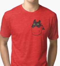 Pocket Toothless Tri-blend T-Shirt