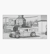 Feed Store Rat Rod Photographic Print