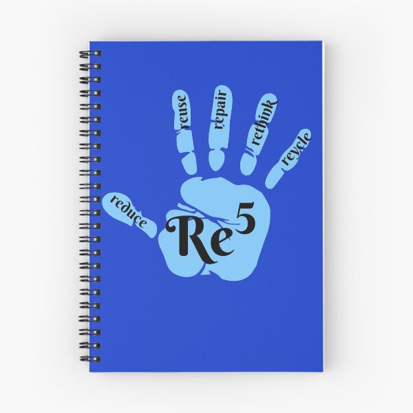 Item preview, Reduce, reuse, repair, rethink, recycle designed and sold by Real-Recycling.