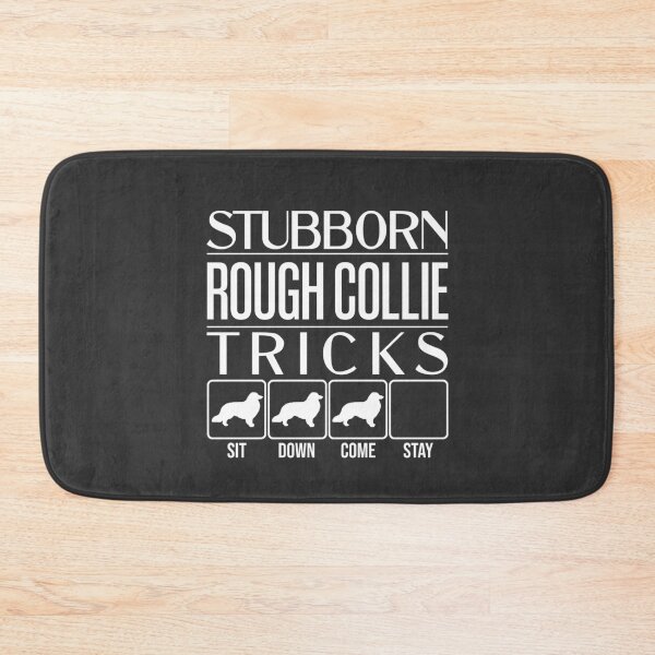 Item preview, Funny Rough Collie Design: Stubborn Rough Collie Tricks / Stubborn Dog Tricks, funny gift idea designed and sold by HEJAshirts.