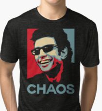 Ian Malcolm 'Chaos' T-Shirt Tri-blend T-Shirt