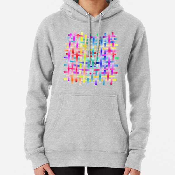 Strips Rainbow Pullover Hoodie