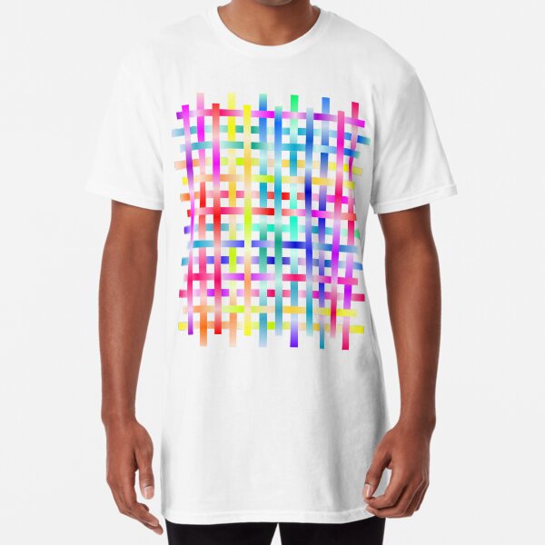Strips Rainbow Long T-Shirt