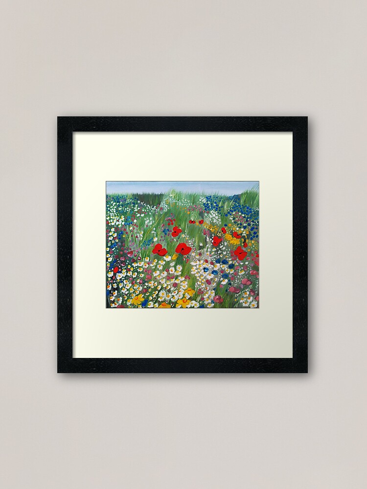 Alternate view of Floral Treasures Framed Art Print