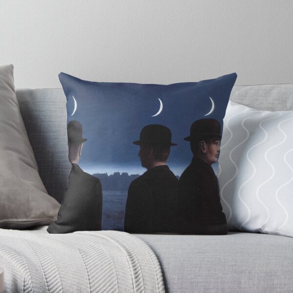 The Mysteries of the Horizon - Rene Magritte Throw Pillow