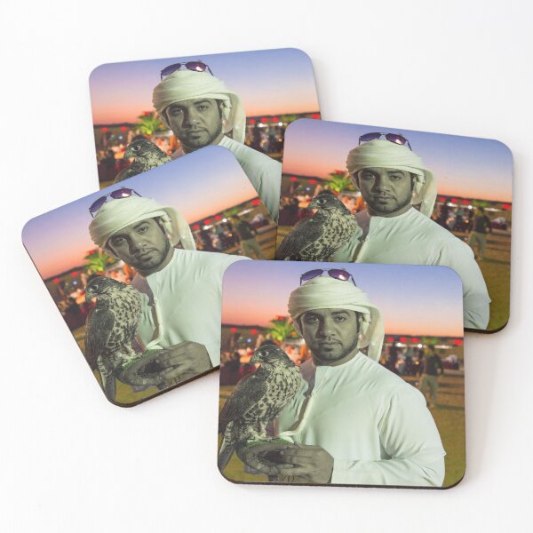 Item preview, United Arab Emirates. Dubai. Bedouin Camp. Man and a Falcon. designed and sold by vadim19.
