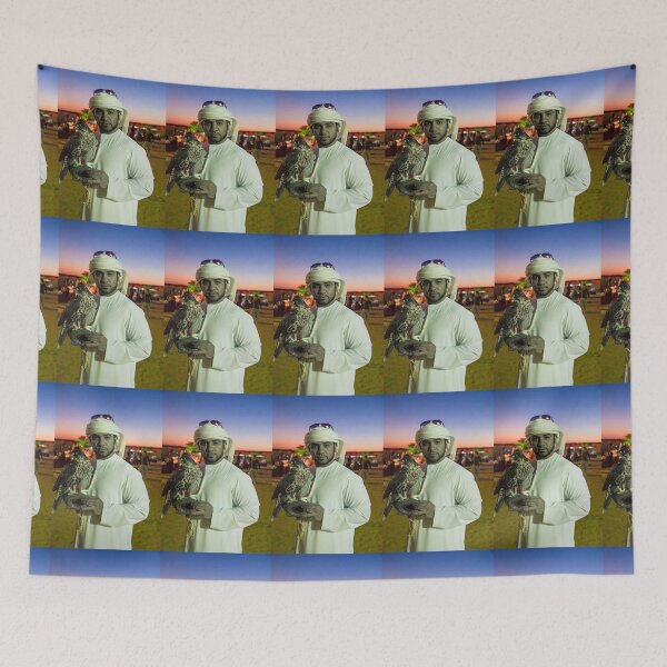 Item preview, United Arab Emirates. Dubai. Bedouin Camp. Man and a Falcon. designed and sold by vadim19.
