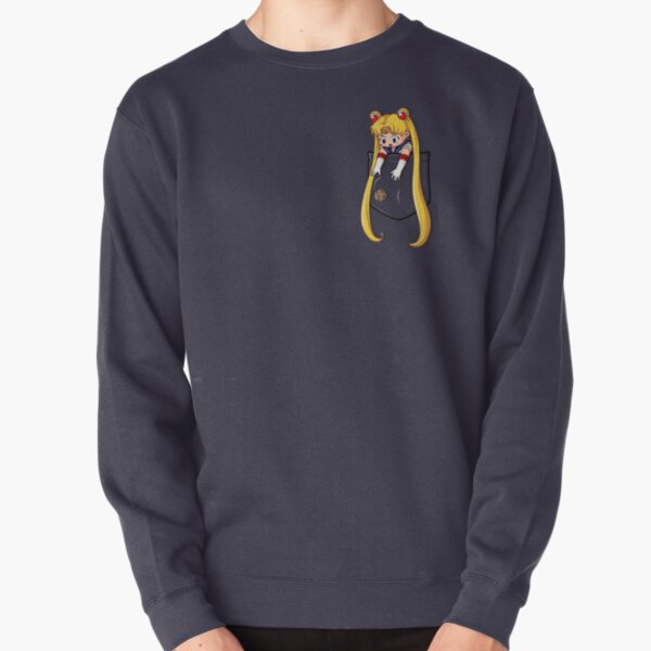 Little Pocket Moon Pullover Sweatshirt