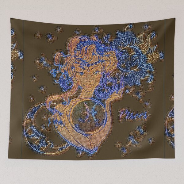 Artikelvorschau,  Fisch Astrology Signs - Pisces Design Nr.1 entworfen und verkauft von Dubbra.