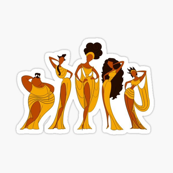 The Muses  Sticker