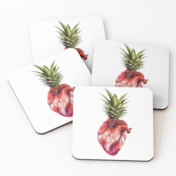Item preview, Pineapple love illustration designed and sold by MoveRama.