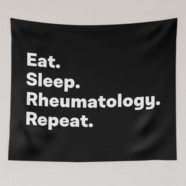 Item preview, Eat Sleep Rheumatology Repeat designed and sold by teesaurus.