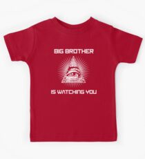 Camiseta para niños Hermano mayor te está mirando camiseta del ojo de Illuminati