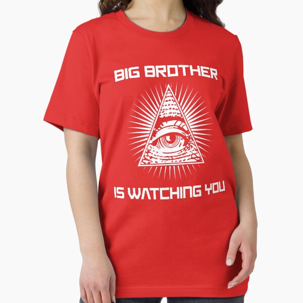 Item preview, Big Brother Is Watching You Illuminati Eye T Shirt designed and sold by bitsnbobs.