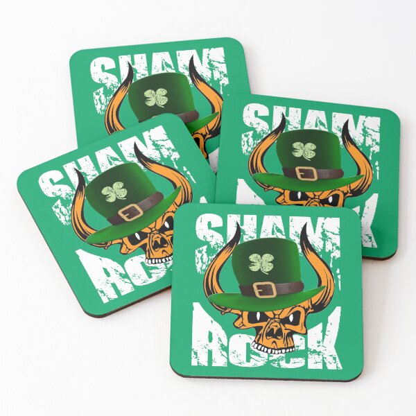 Item preview, Cool Irish ShamRock | Irish Skull designed and sold by PureCreations.