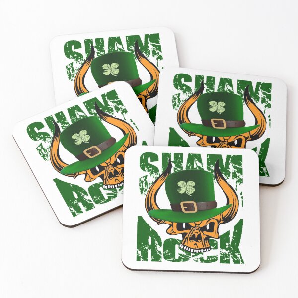 Item preview, Cool Irish ShamRock | Irish Skull designed and sold by PureCreations.