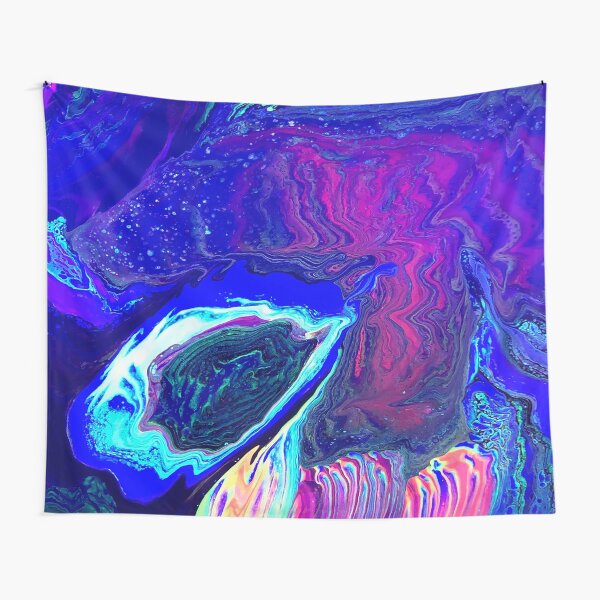 Blue Silk Tapestry