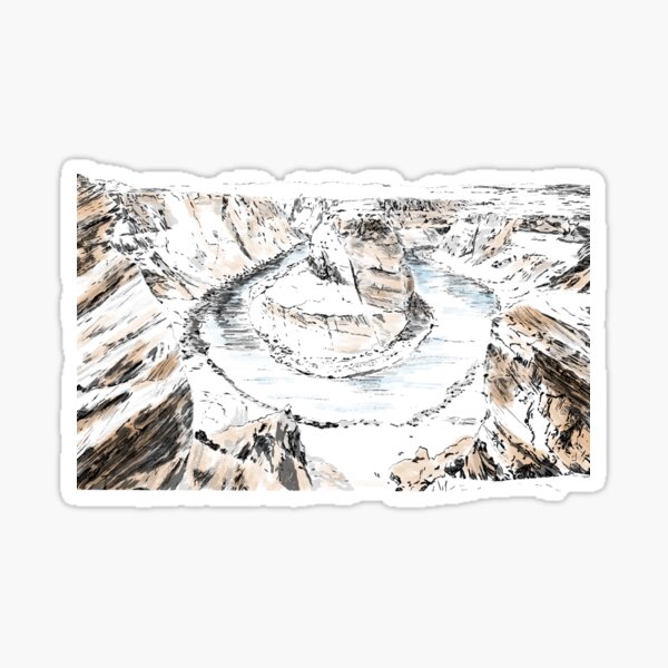 Item preview, Horseshoe Bend Grand Canyon color designed and sold by John Dolechek.
