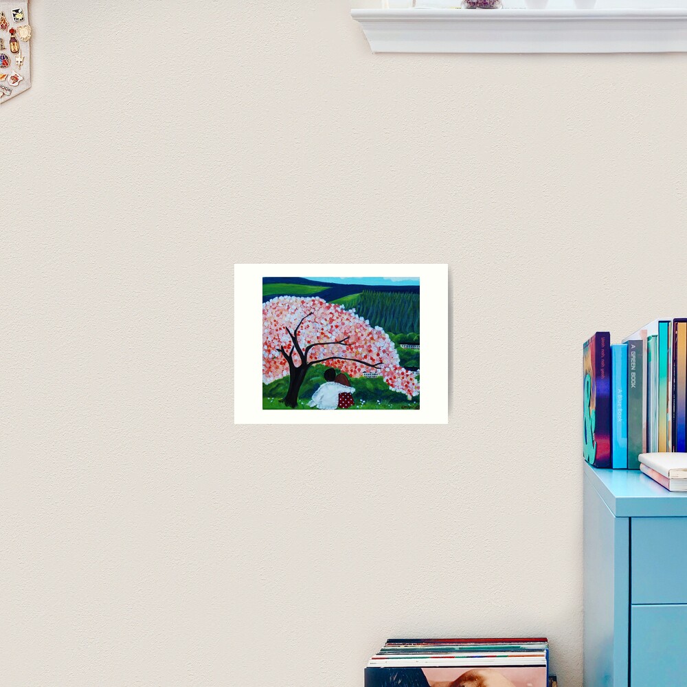 Cwtch close Art Print
