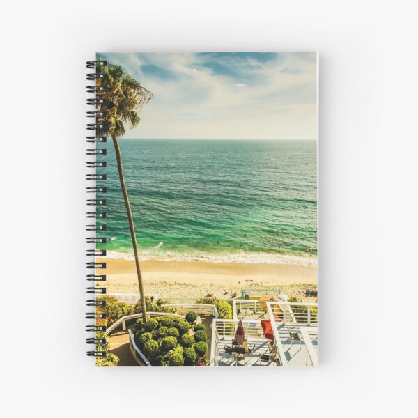 Fun Summer Laguna Beach 5530 Spiral Notebook