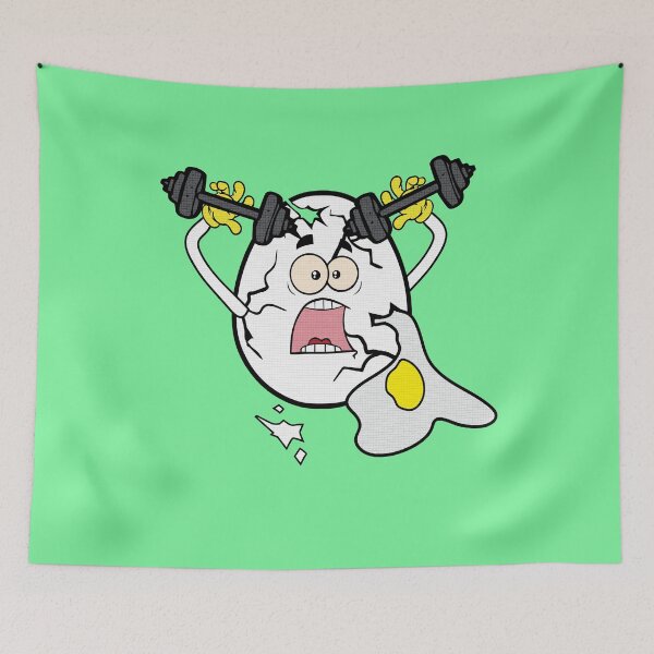 Item preview, Egg during training spits egg yolk designed and sold by tarek25.