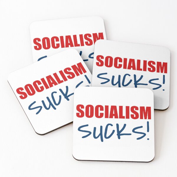 Item preview, Socialism Sucks Republican Conservative Trump USA Capitalism designed and sold by Frugal-Fox.