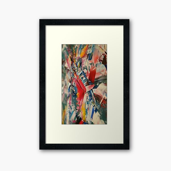 Colour Dance Framed Art Print