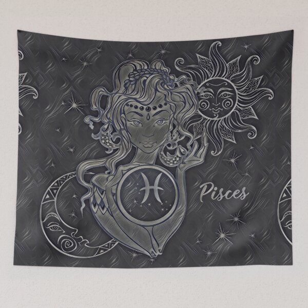 Artikelvorschau, Fisch Astrology Signs - Pisces Design Nr.2 entworfen und verkauft von Dubbra.