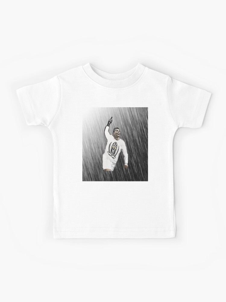 ronaldo juventus cr7 kids t shirt by stepupdesign redbubble