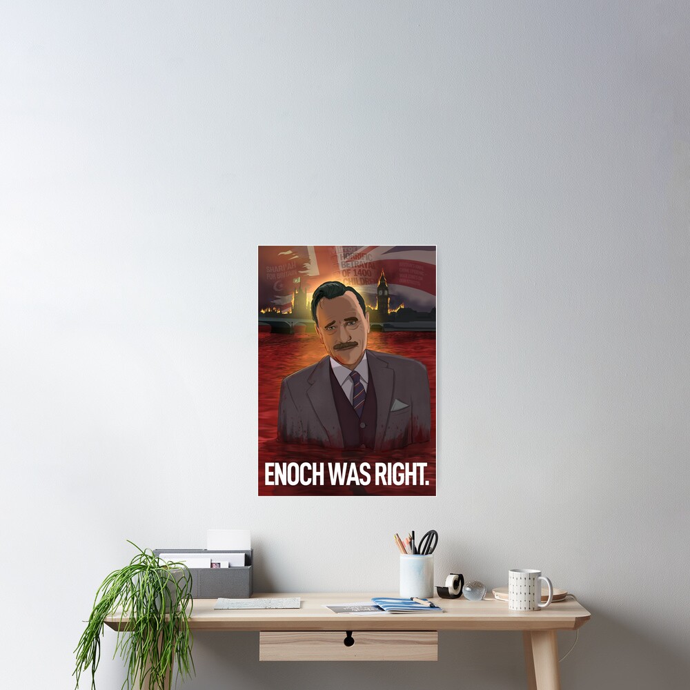 Enoch Powell (With Title) Poster