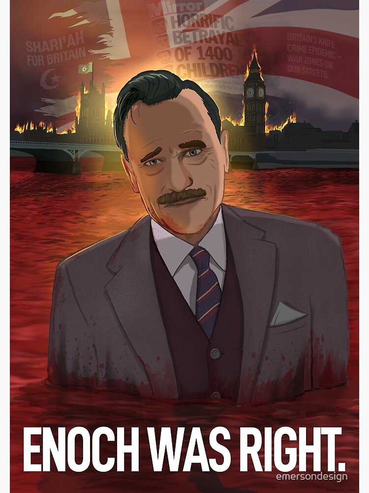 Enoch Powell (With Title) by emersondesign