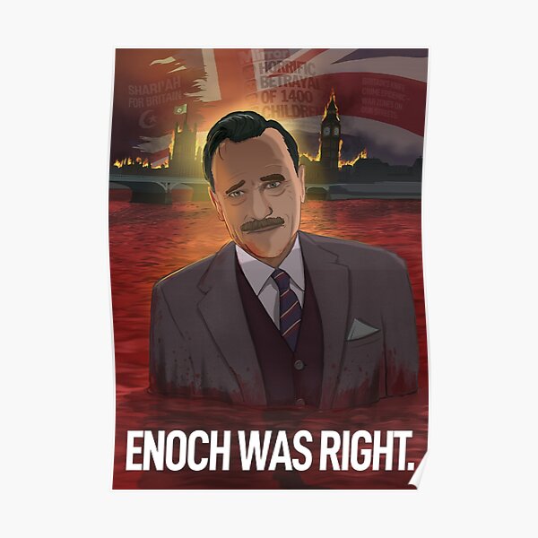 Enoch Powell (With Title) Poster