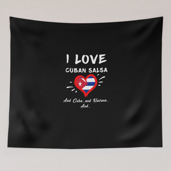 Item preview, I love Salsa de Cuba Salsa Dance Gift T-Shirt designed and sold by Dubbra.